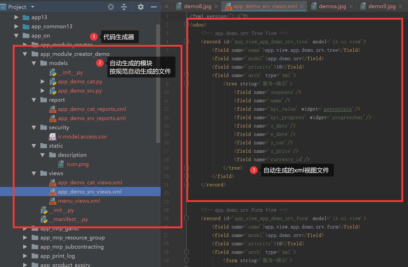 Auto coding Agile. odoo Module auto creator. Excel to odoo app
