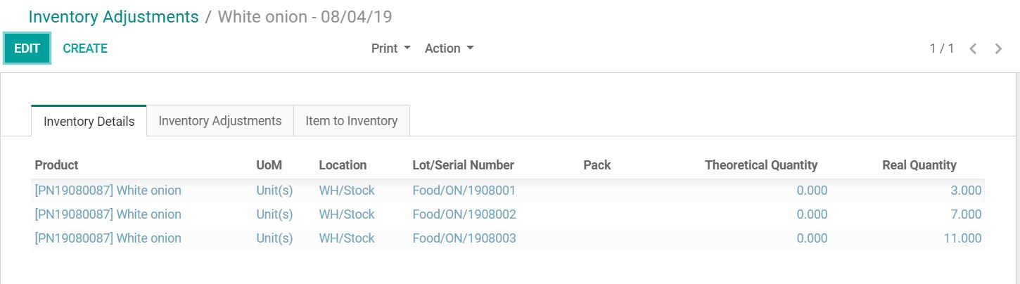 Auto Expired, Products Warranty Duration with serial and lots support.
