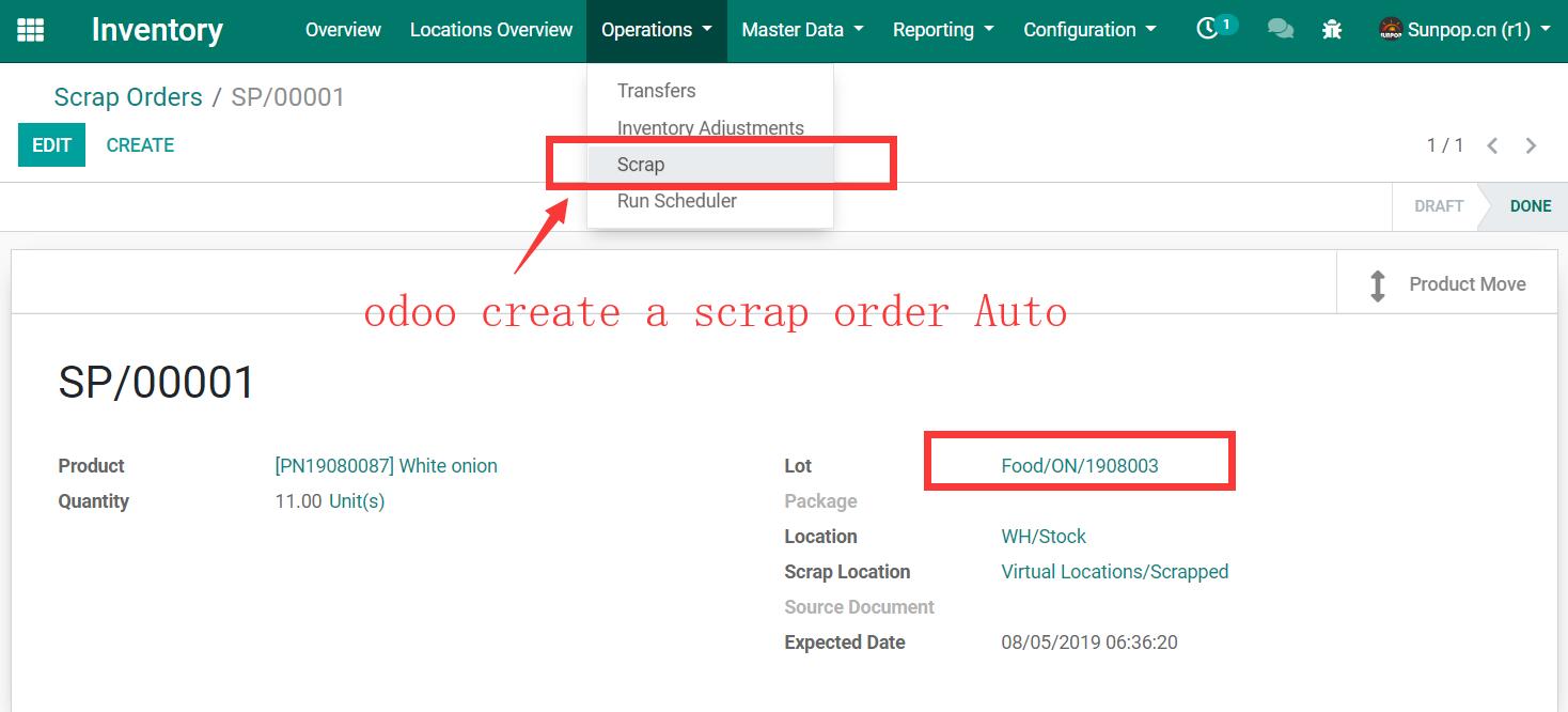 Auto Expired, Products Warranty Duration with serial and lots support.