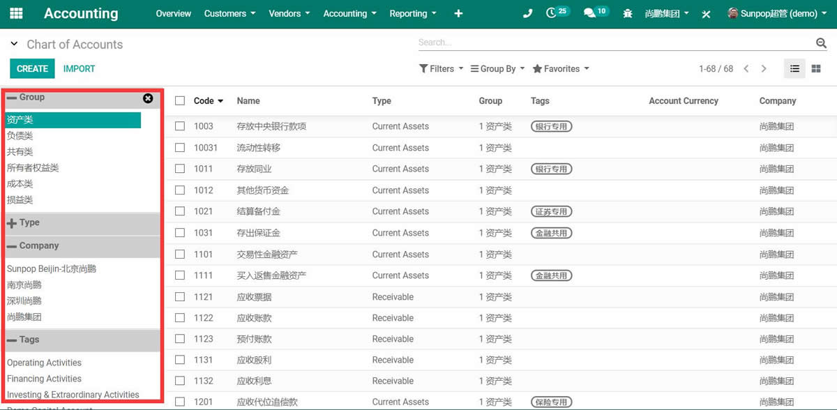 Sales search for Advance Search Superbar