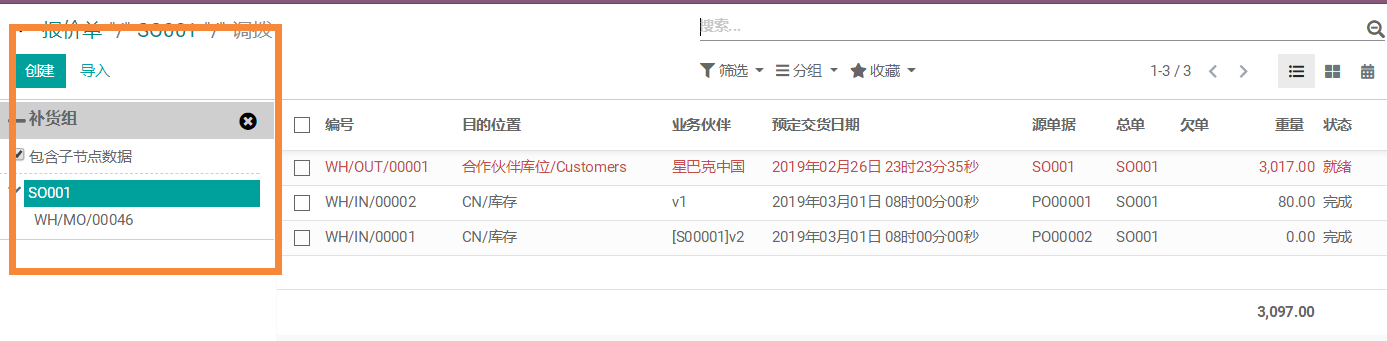 Odoo17,16,15,14,13,12实现mrp齐料运算，供应链全程追溯一单到底，销售生产招标采购联动-多级BOM支持